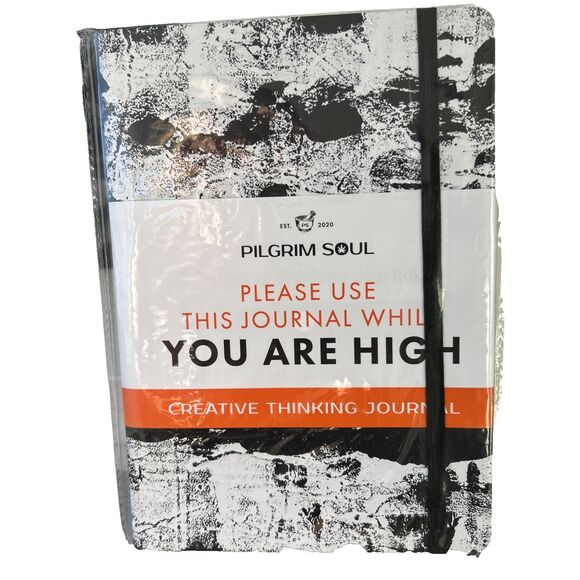 PILGRIM SOUL Guided PERSONAL CREATIVE THINKING JOURNAL w/CHALLENGES - NEW - Picture 3 of 3